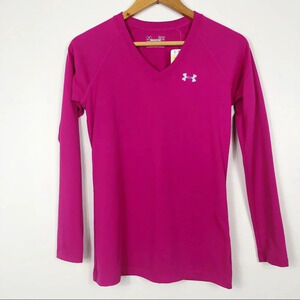 Under Armour Pink Semi-fitted Base Layer Top